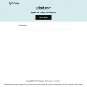 Скриншот главной страницы сайта eobot.com